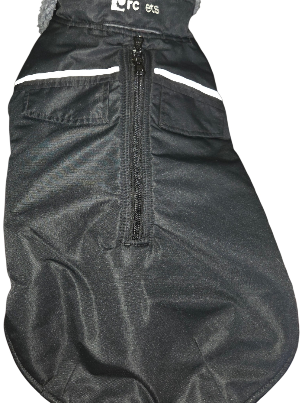 RTS PetS Winter Coat - Black Dog Jacket